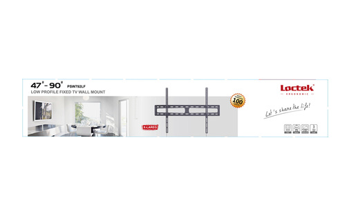 Loctek zidni nosač, PSW-792LF (47"-90")
