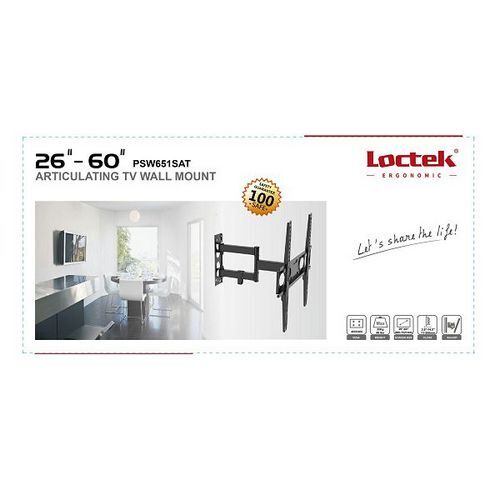 Loctek zidni nosač, PSW-651SAT (26"-60")