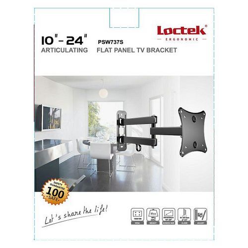 Loctek zidni nosač, PSW-737S (10"-24")