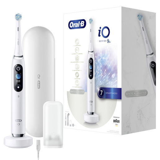 Oral B električna četkica iO9, WHITE ALABASTER