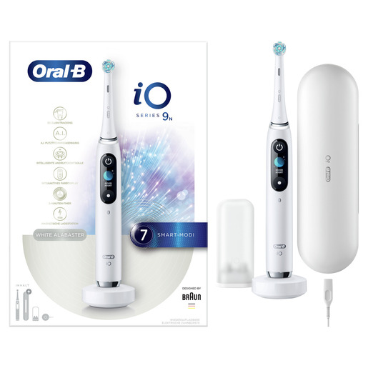 Oral B električna četkica iO9, WHITE ALABASTER