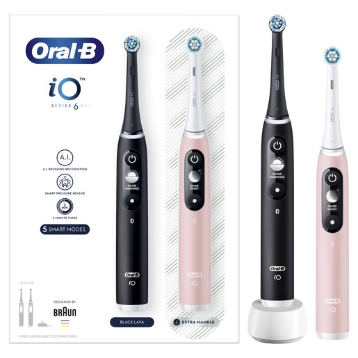 Oral B električna četkica iO6, DUOPACK