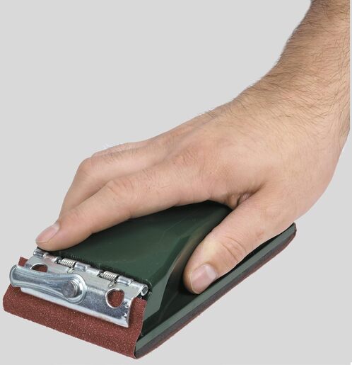 KWB set brusnog papira s držačem