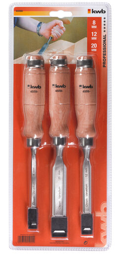 KWB set dlijeta za drvo 3 dij.