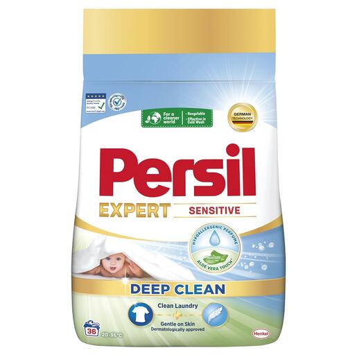 Persil Deep Clean Expert Sensitive prašak za rublje, 36 pranja, 1.98 kg