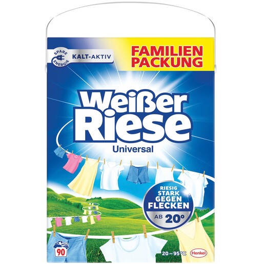 Weißer Riese Universal prašak, 90 pranja, 4.95 kg