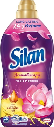 Silan Aromatherapy omekšivač Magic Magnolia, 50 pranja, 1,1 l