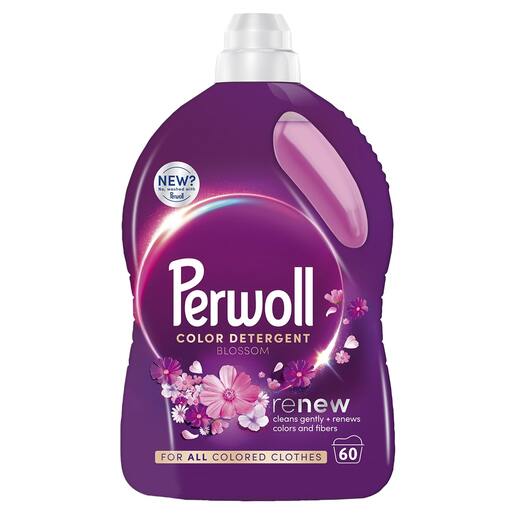 Perwoll Renew Blossom Color tekući deterdžent, 60 pranja, 3 l