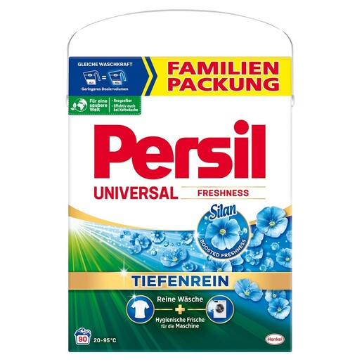 Persil Universal Freshness by Silan prašak za rublje, 90 pranja, 4.95 kg