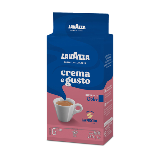 LAVAZZA Crema e Gusto Dolce mljevena kava 250 g