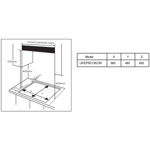 Končar ploča UKEP6013KCM