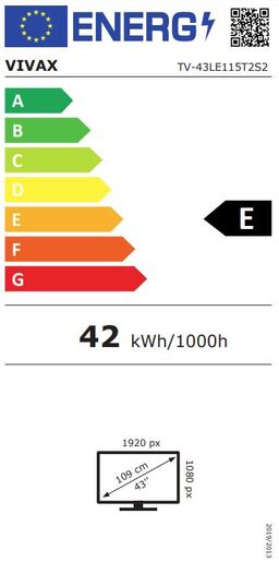 VIVAX IMAGO LED TV 43LE115T2S2