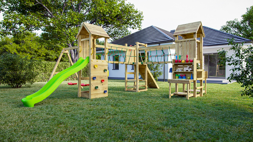 Fungoo drveno dječje igralište OPTIMIZER, set