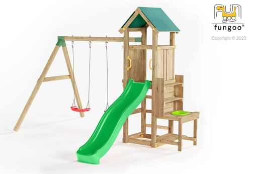 Fungoo drveno dječje igralište HIGHLIGHT KITCHEN, set