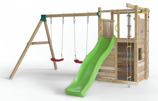 Fungoo drveno dječje igralište HOUSER, set