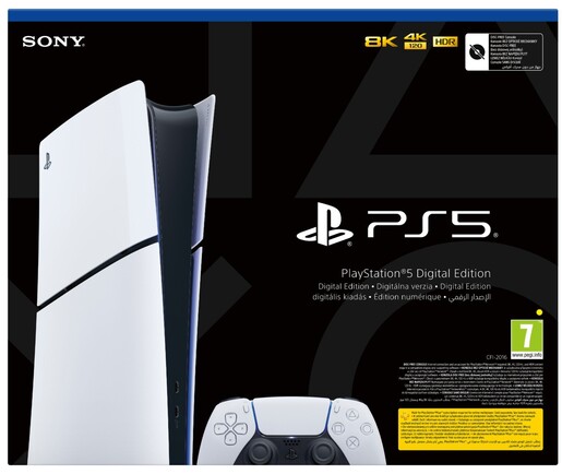 PlayStation 5 Slim Digital Edition D + dodatni PS5 kontroler