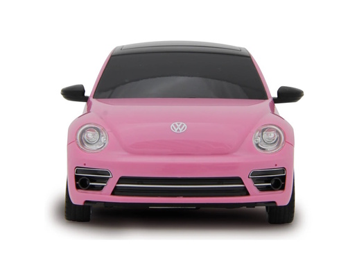 Jamara auto na daljinsko upravljanje DELUX VW Beatle - Buba, rozi 1:24