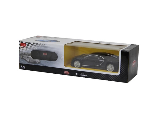 Jamara auto na daljinsko upravljanje DELUX Bugatti Chiron, crni 1:24