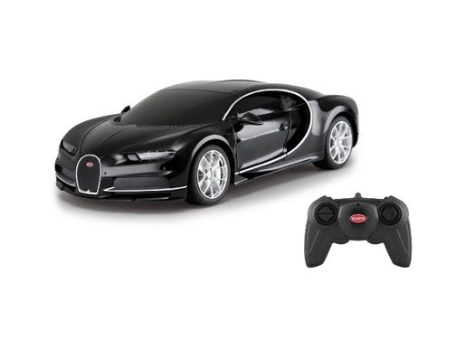 Jamara auto na daljinsko upravljanje DELUX Bugatti Chiron, crni 1:24