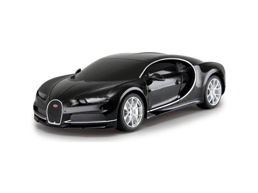Jamara auto na daljinsko upravljanje DELUX Bugatti Chiron, crni 1:24