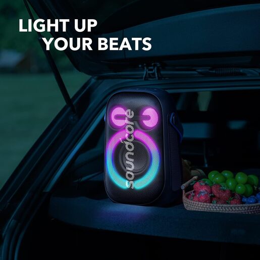 ANKER Soundcore Rave Neo 2 prijenosni Bluetooth zvučnik, crni