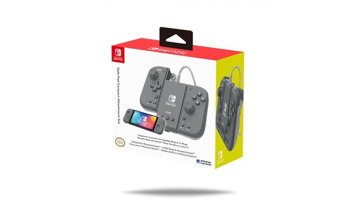 HORI Split Pad Compact Attachment Set, Grey