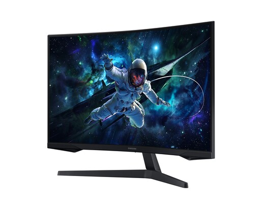 Samsung 32" Odyssey G5 Gaming monitor LS32CG552EUXEN, VA 2K/QHD, 165Hz, 1ms, AMD FreeSync, HDMI, DisplayPort, Zakrivljen