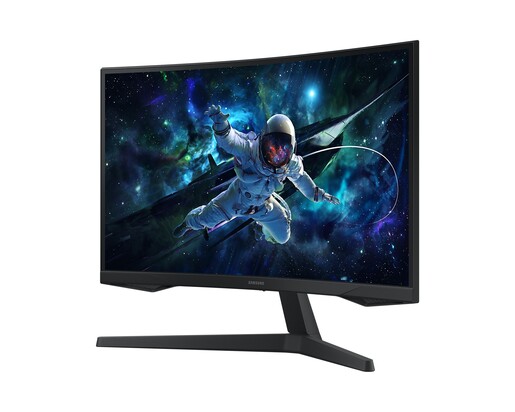 Samsung 27" Odyssey G5 Gaming monitor LS27CG552EUXEN, VA 2K/QHD, 165Hz, 1ms, AMD FreeSync, HDMI, DisplayPort, Zakrivljen