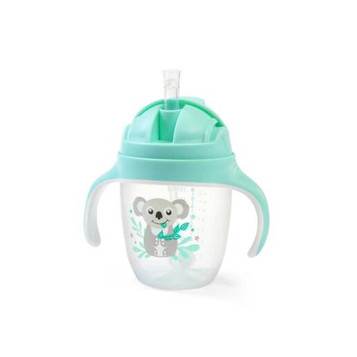 BabyOno neprolijevajuća čaša sa slamkom, mint
