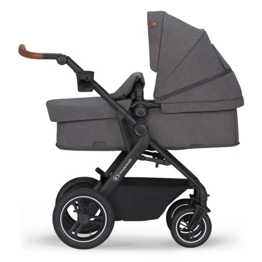 Kinderkraft dječja kolica B-TOUR MINK PRO 3u1, Dark Gray CZM