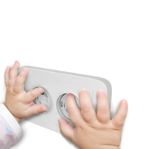 BabyOno zaštita za električne utičnice, rotirajuća 10 kom