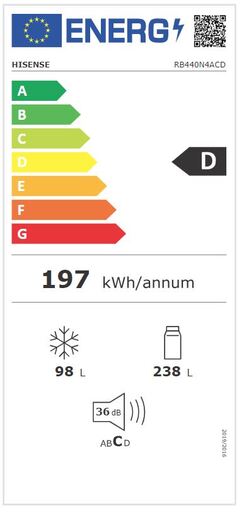 Hisense hladnjak RB440N4ACD