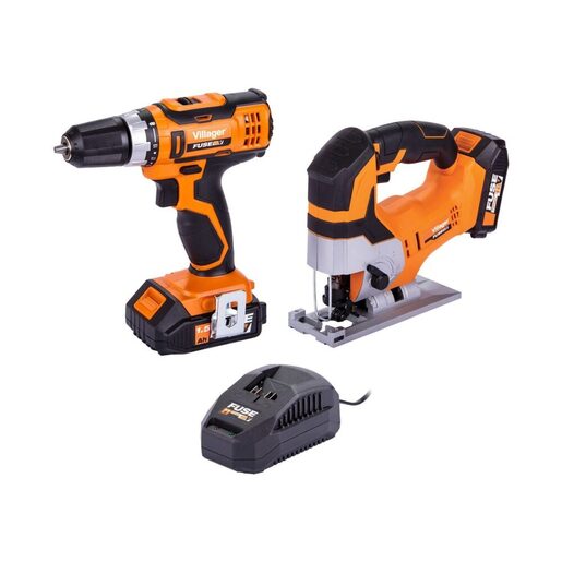 VILLAGER FUSE akumulatorski set  (bušilica VLN 3220+ uboddna pila VLN 1120) 066252