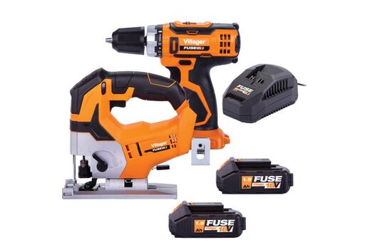 VILLAGER FUSE akumulatorski set  (bušilica VLN 3220+ uboddna pila VLN 1120) 066252