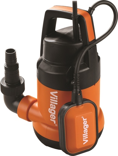 VILLAGER pumpa potopna VSP6000C(250W,6000l/h,čis.voda)033496