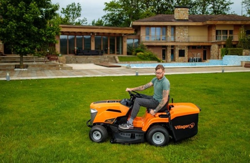 VILLAGER traktorska kosilica VT 1025 HD  - Loncin motor 586 cm³ / radna širina 98 cm / snaga 19,9 KS / hidrostatski pogon