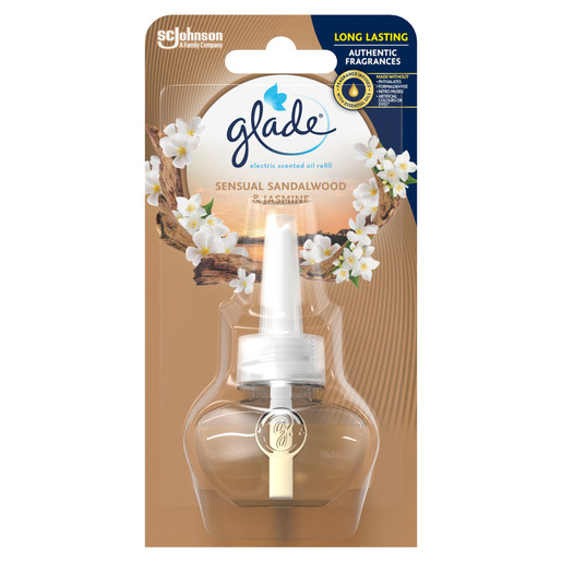 Glade punjenje za električni osvježivač zraka - sandalovina i jasmin, 20 ml