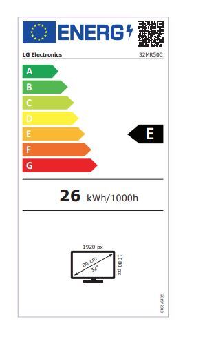 LG monitor 32MR50C-B, VA, FHD, 100Hz, 5ms, 2xHDMI, D-Sub, zakrivljeni