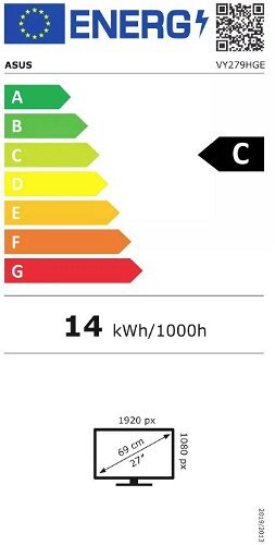 Asus monitor VY279HGE, IPS, FHD, 144Hz, 1ms, HDMI