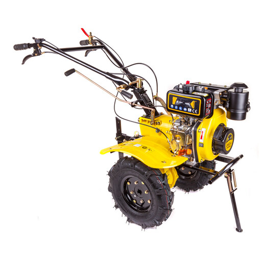 ADK motorna kopačica BSD-900 - 6 KS, elektro start + gumeni kotači + metalni kotači + plug + bočni diskovi