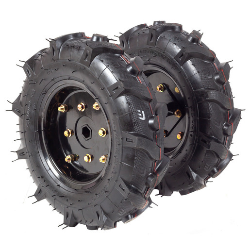 ADK motorna kopačica BSD-900 - 6 KS, elektro start + gumeni kotači + metalni kotači + plug + bočni diskovi