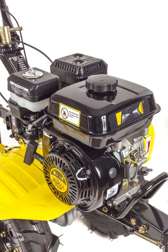 ADK motorna kopačica GT800B - 7 KS, elektro start + gumeni kotači + metalni kotači + plug + bočni diskovi