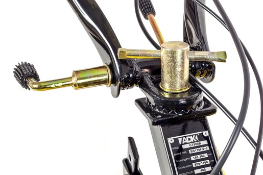 ADK motorna kopačica GT800B - 7 KS, elektro start + gumeni kotači + metalni kotači + plug + bočni diskovi