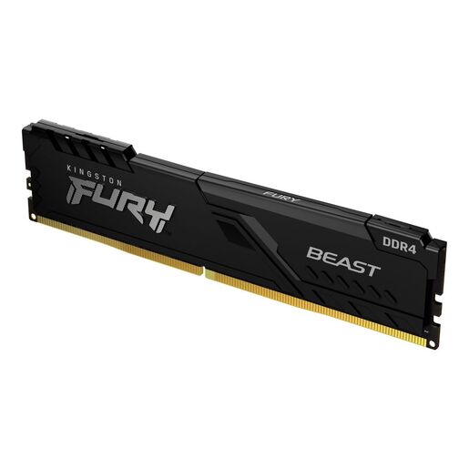 Memorija Kingston 16GB DDR4 3200MHz, FURY Beast Black, U-DIMM (KF432C16BB/16)