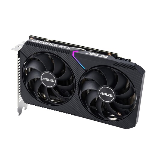 Grafička kartica Asus, Dual nVidia GeForce RTX 3050 8GB GDDR6 V2 OC Edition, PCIe 4.0, 1x DisplayPort, 1x HDMI, 1x DVI-D (90YV0GH6-M0NA00)