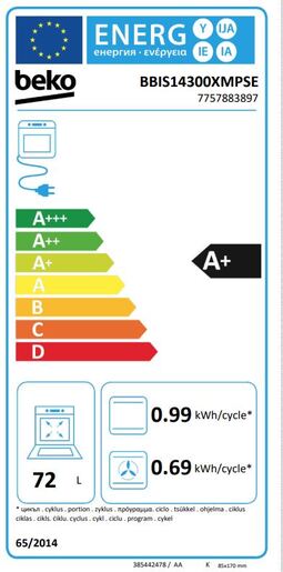 Beko pećnica BBIS14300XMPSE