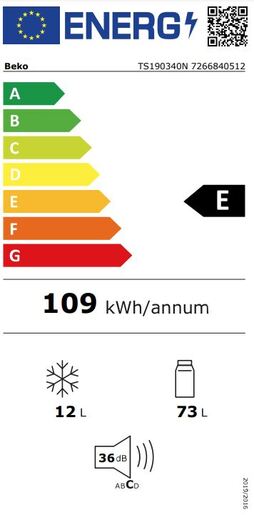 Beko hladnjak TS190340N