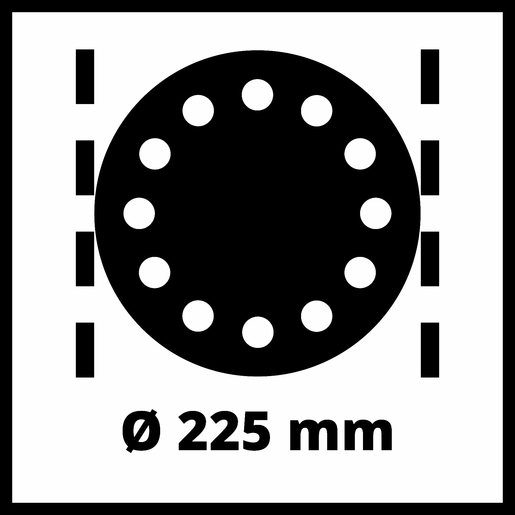 EINHELL brusilica za zidove TC-DWS 225