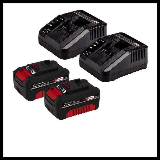 EINHELL akumulatorska kosilica i  baterije GE-CM 36/36 (2x4.0 Ah)