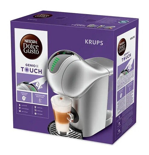 Krups Nescafé Dolce Gusto aparat za kavu KP440E10, Genio S Touch